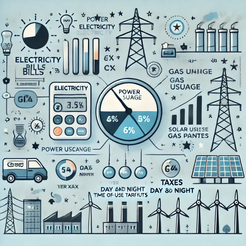 Consumo medio de electricidad en España